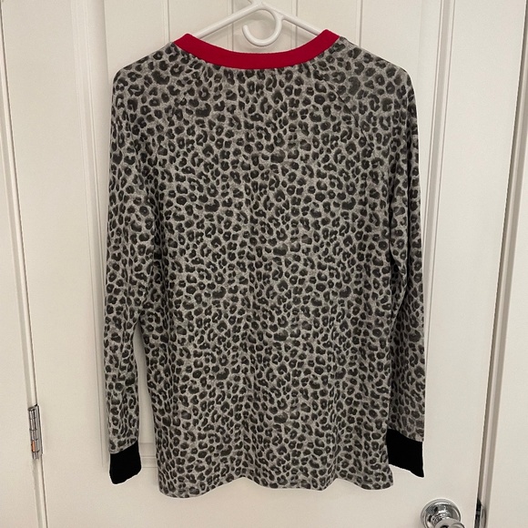 Gibsonlook Leopard Print top, Size S - Picture 2 of 12